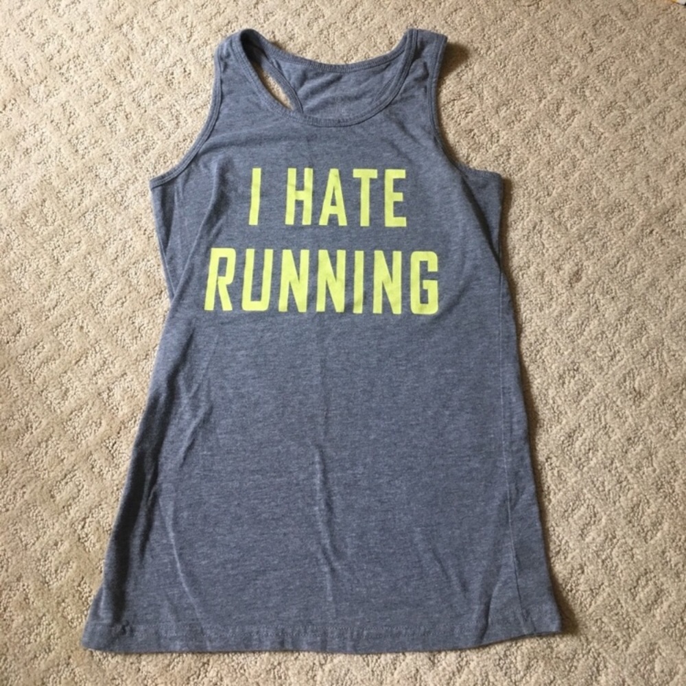 Racer back tank top